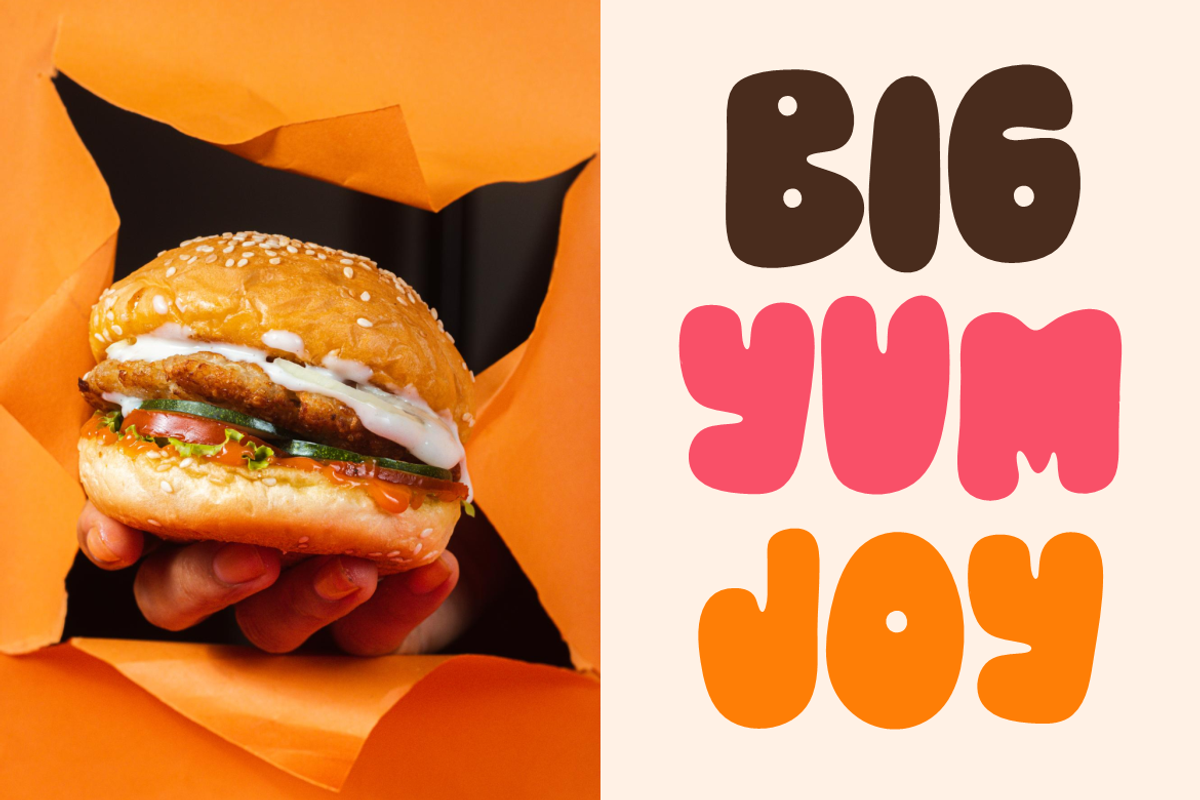 Rumbloon Chubby Fat Font, a Font by PutraCetol Studio (Photo 4 of 5)