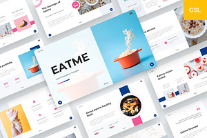 EATME - Food Google Slides Template, a Presentation Template by BeadyLab