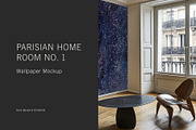 Parisian Home | Room No. 1 Mockup, a Household Mockup by Blixa 6 Studios (Thumbnail 1 of 7)