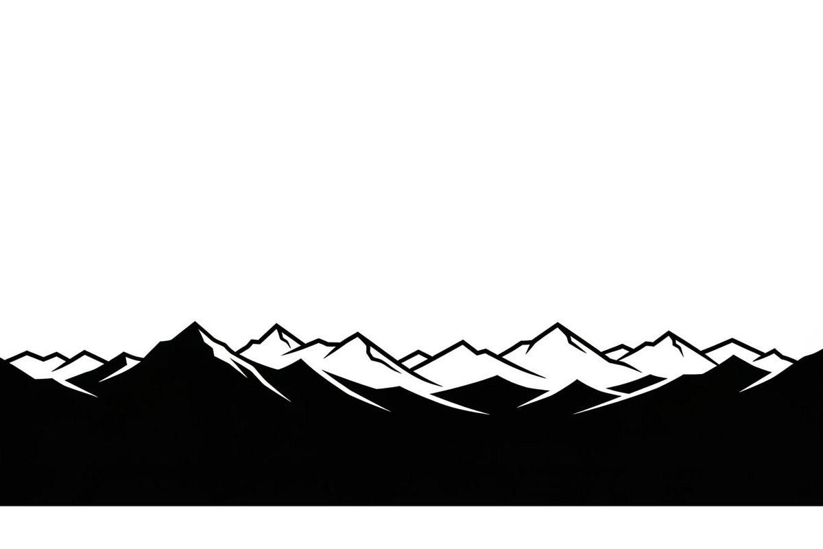 Endless Mountain Horizons Silhouette, a Graphic by musafir_fashion (Photo 13 of 14)