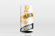 Paper tube mockup bundles V1, a Packaging Mockup by Ambo Ampeng (Thumbnail 5 of 26)