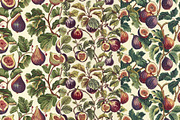 8 Figs and Leaves Seamless Patterns, a Pattern Graphic by Inknfolly (Thumbnail 3 of 5)