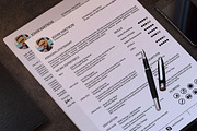Professional Resume + Cover Letter, a Resume Template by Made by Mancie (Thumbnail 1 of 5)