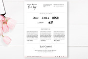 Media Kit Template | 4 Page, a Flyer Template by By Stephanie Design (Thumbnail 5 of 5)