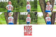 Kids T-Shirt Mock-Up's Mega Bundle, a Shirt Mockup by Freeman Studio (Thumbnail 3 of 12)