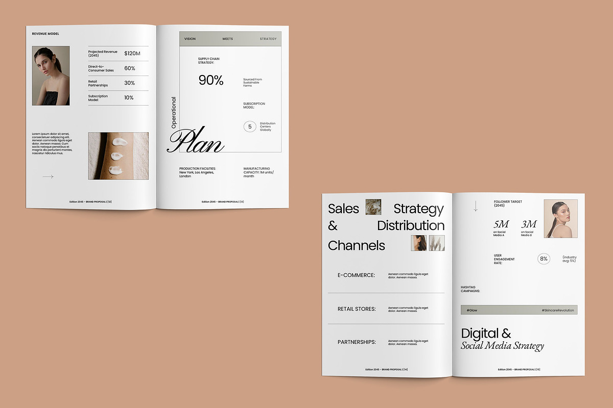 Creative Minimalist Brand Proposal preview 2