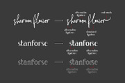 Concetta Kalvani / Signature & Serif, a Script Font by madeDeduk (Thumbnail 9 of 14)
