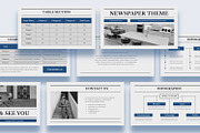 Newspaper Presentation Template, a Presentation Template by BumbleGraph Studio (Thumbnail 2 of 4)
