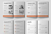 Employee Handbook Layout, a Brochure Template by ContestDesign (Thumbnail 3 of 4)