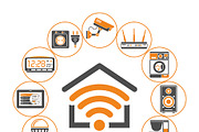 Smart Home and Internet of Things, a Technology Illustration by TAlex (Thumbnail 3 of 7)