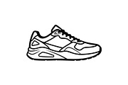Sneaker Silhouette Vector Bundle, an Illustration by Designs_River (Thumbnail 15 of 48)