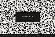 Terrazzo Seamless Patterns Set, a Pattern Graphic by Curly_Pat (Thumbnail 1 of 5)