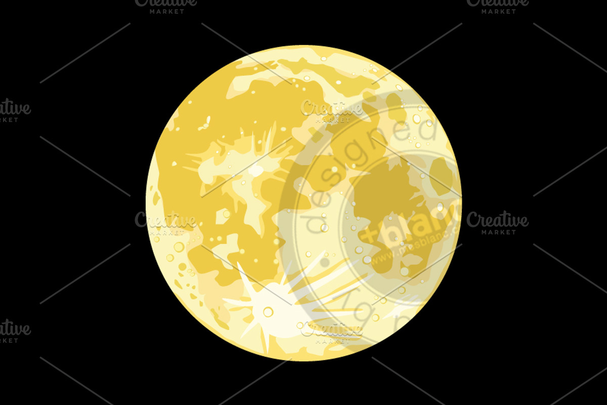 Moon phases, an Illustration by mesblanc (Photo 2 of 3)