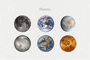 250+ Elements - Collage Creator Pack, an Object Graphic by Digi Life (Thumbnail 19 of 32)