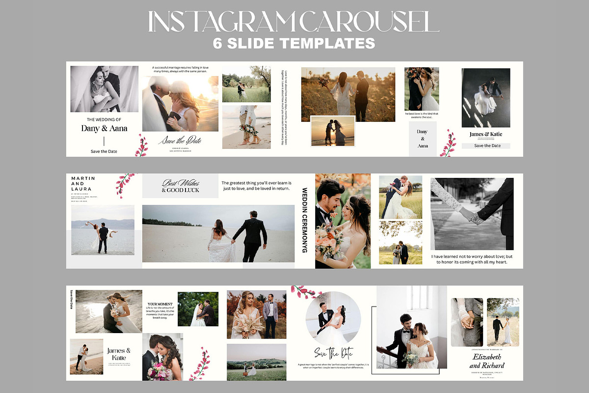 Instagram Carousel Templates Canva preview 3