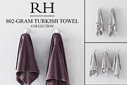 RH 802-GRAM TURKISH TOWEL COLLECTION, an Object 3D Model by kookamunga (Thumbnail 1 of 3)