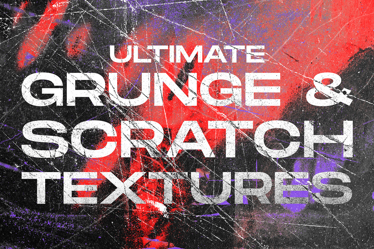 Ultimate Grunge & Scratch Textures, a Texture Graphic by Visual Fear (Photo 1 of 9)