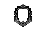 Art Deco Shield Frame SVG Bundle, an Illustration by Creativeshirt (Thumbnail 7 of 31)