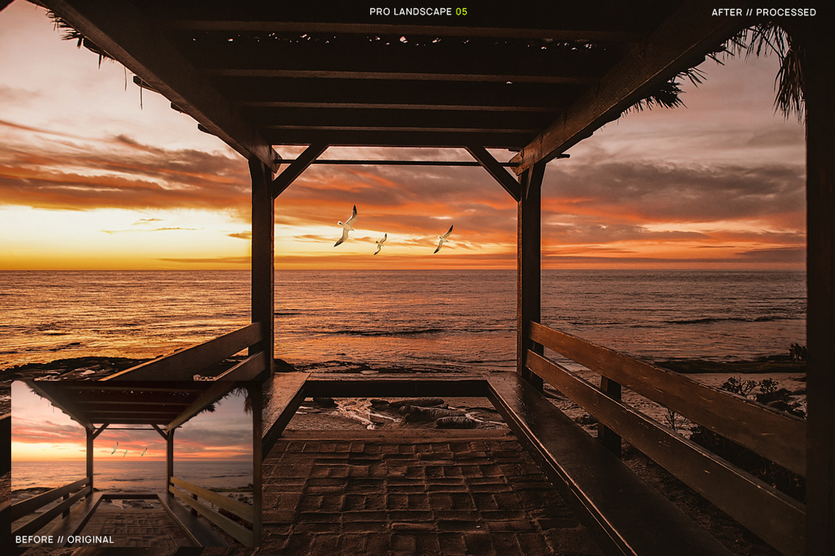 16 Pro Landscape Lightroom Presets 2, an Action Add-On by Edito (Photo 7 of 18)