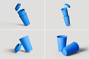 Paper Cup Mockup - 12 Views, a Cups & Container Mockup by Illusiongraphic (Thumbnail 17 of 29)