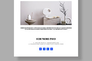 Clean and Minimal Email Newsletter, an UI Kit Template by MightyDesign (Thumbnail 6 of 9)