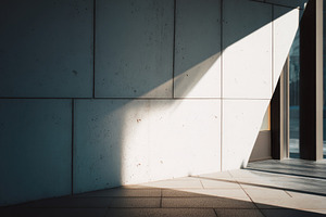 Architectural Wall with Lines, an Architecture Photo by Virgo Studio