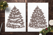 Hand Drawn Christmas Elements, a Decorative Illustration by alexrockheart (Thumbnail 5 of 9)