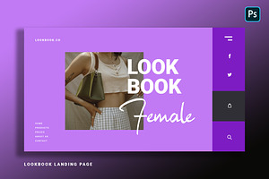 Lookbook Landing Page