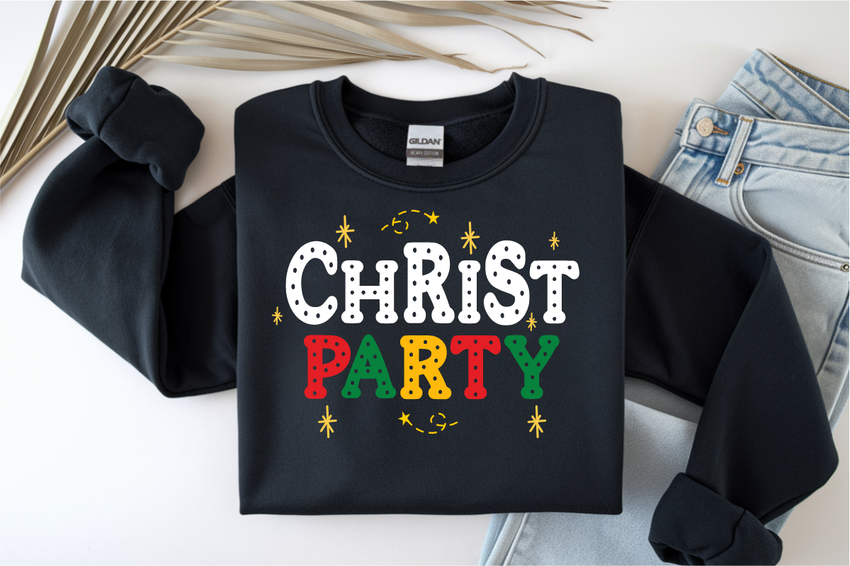 Christ Party - Christmas Font, a Slab Serif Font by KiddoGlyphs Studio (Photo 2 of 4)