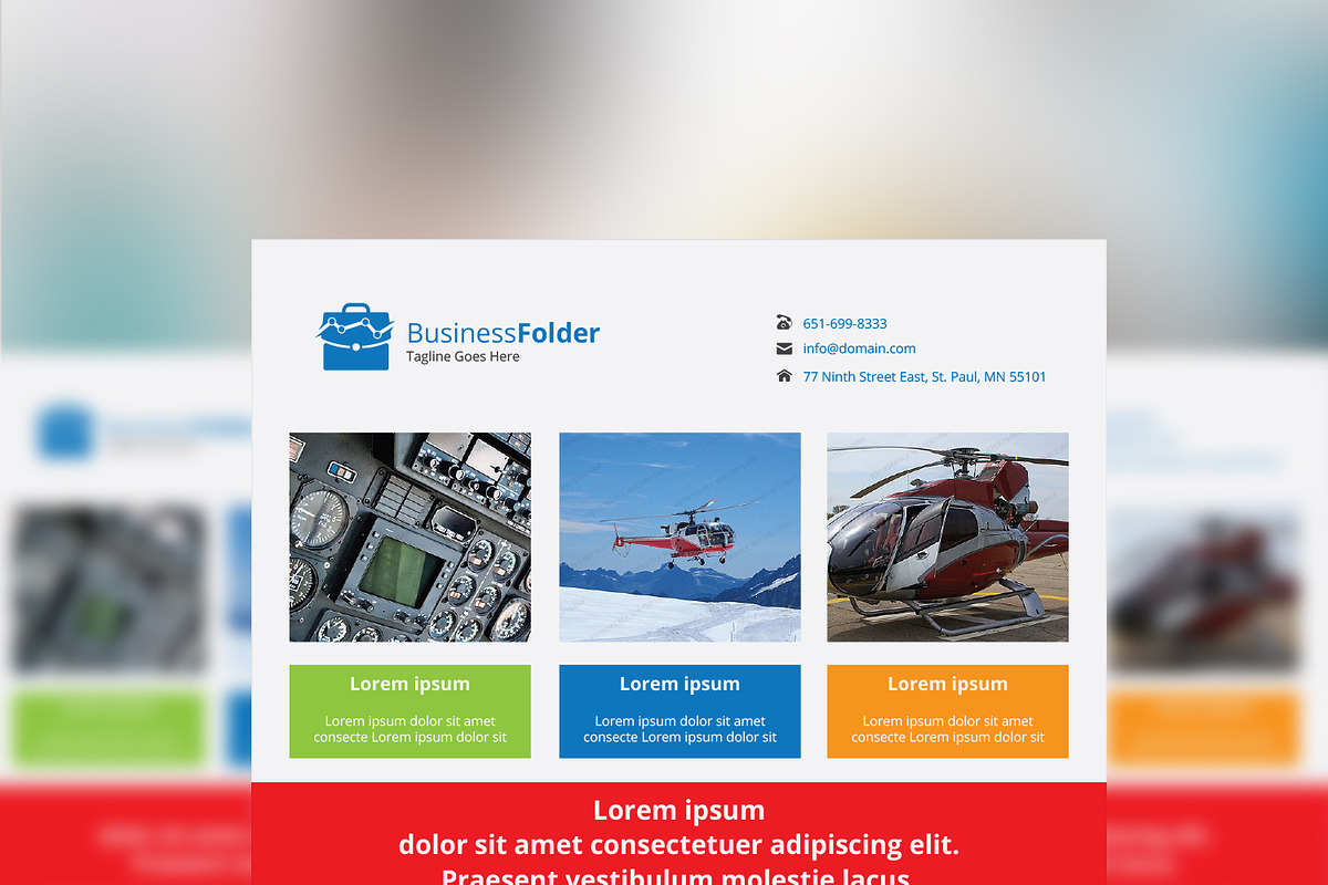 Business Flyer Design, a Flyer Template by Sajida Salim (Photo 2 of 2)