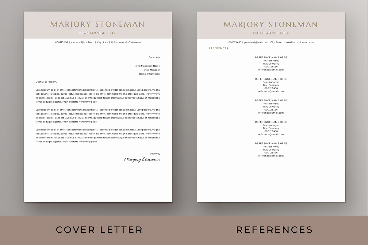 ATS Resume & Cover Letter Word, a Resume Template by Resume Bureau (Photo 4 of 5)