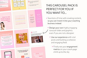 Coach Carousel Post Instagram Kit