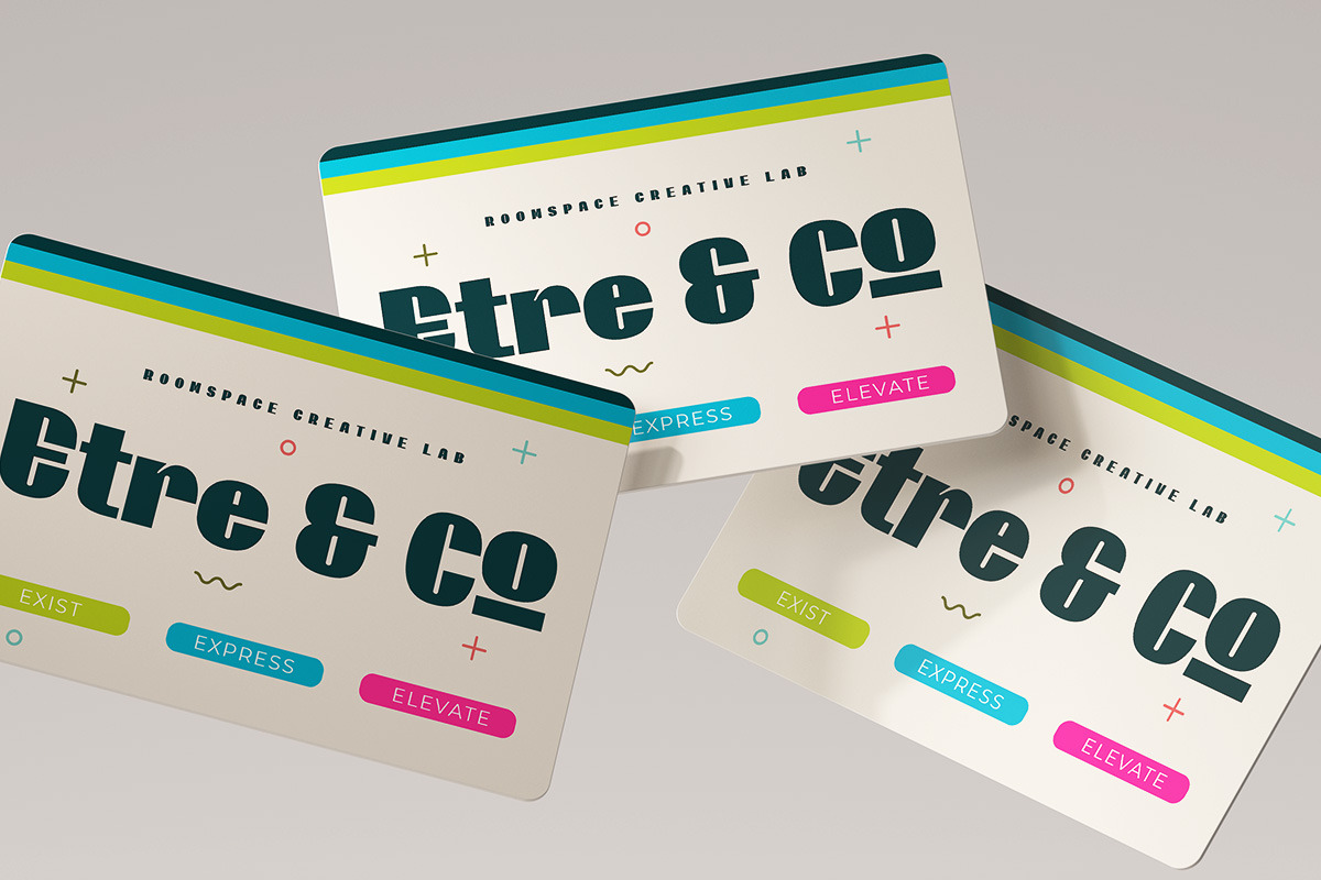 Karnel - Bold Minimalist Display, a Sans Serif Font by roomspace creative lab (Photo 8 of 11)