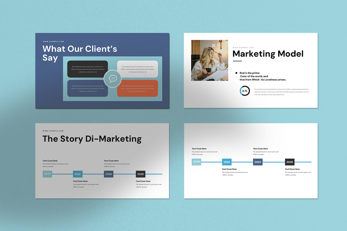 Digital Marketing Agency Template, a Presentation Template by Dream-Lab (Photo 6 of 9)