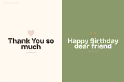 Picnic-groovy warm typeface, a Handwritten Font by Lettra Studio (Thumbnail 18 of 21)