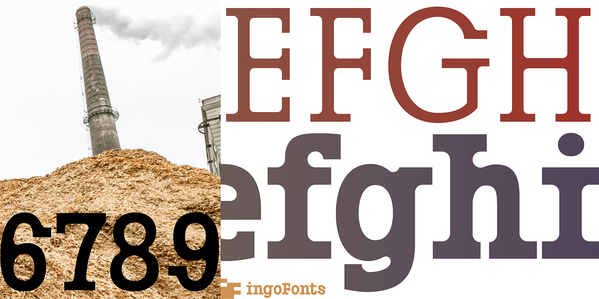 Josefov, a Slab Serif Font by ingoFonts (Photo 3 of 10)