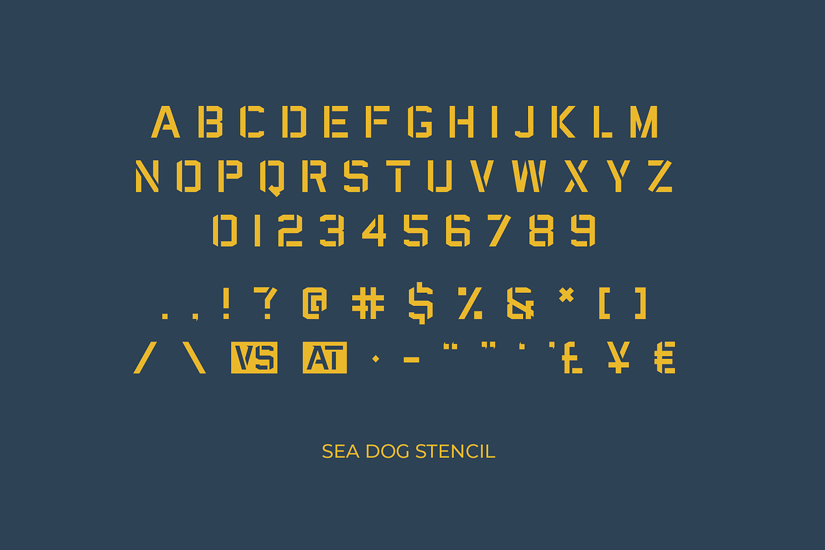 Sea Dog | Sports Display Font, a Font by Doug Houvener (Photo 3 of 9)