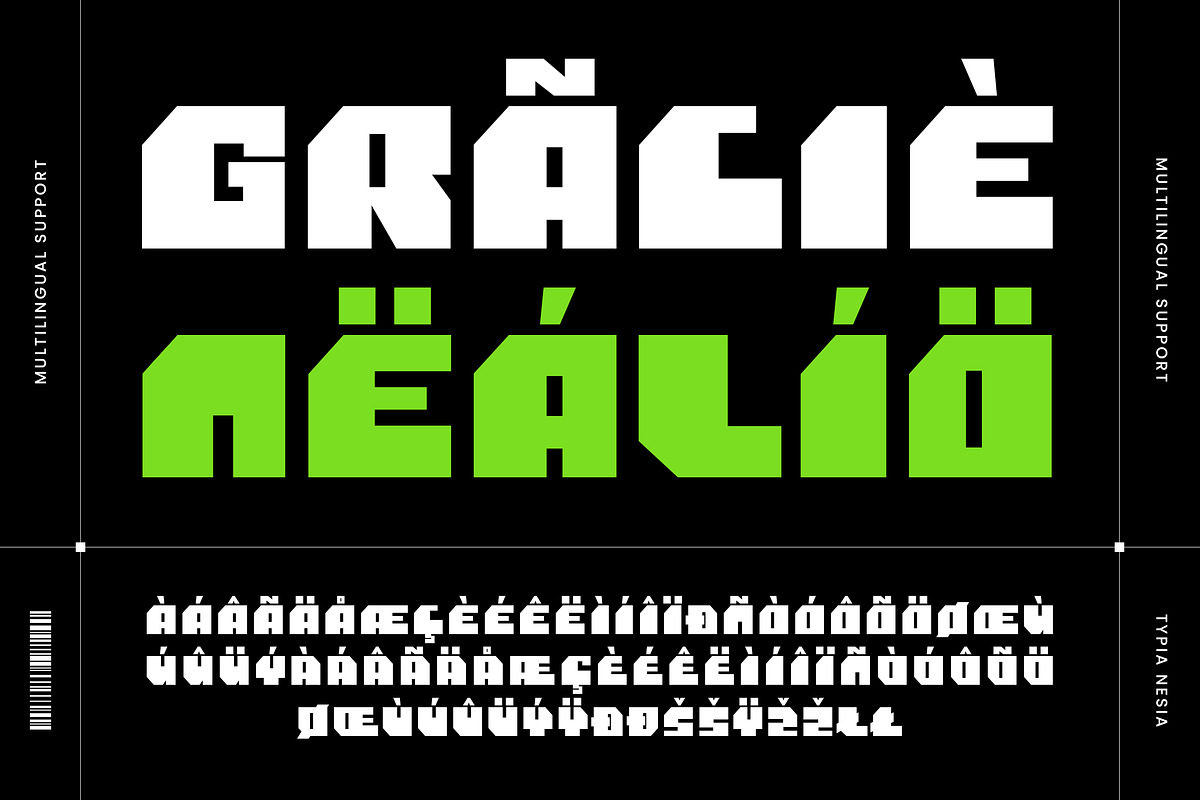 Krugerz - Futuristic Bold Sans, a Font by Typia Nesia (Photo 4 of 12)