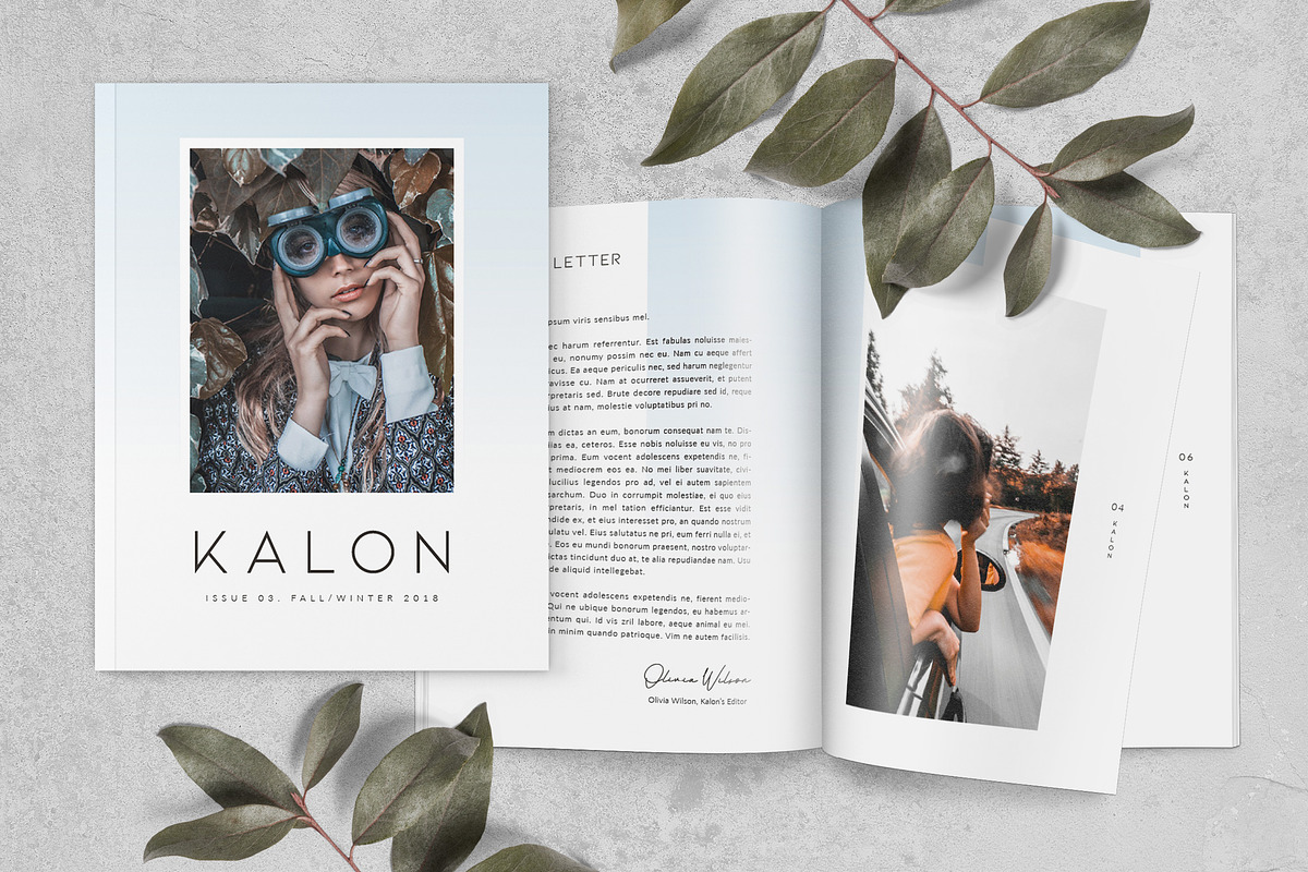Magazine Template, a Magazine Template by Eesome Design Studio (Photo 1 of 5)