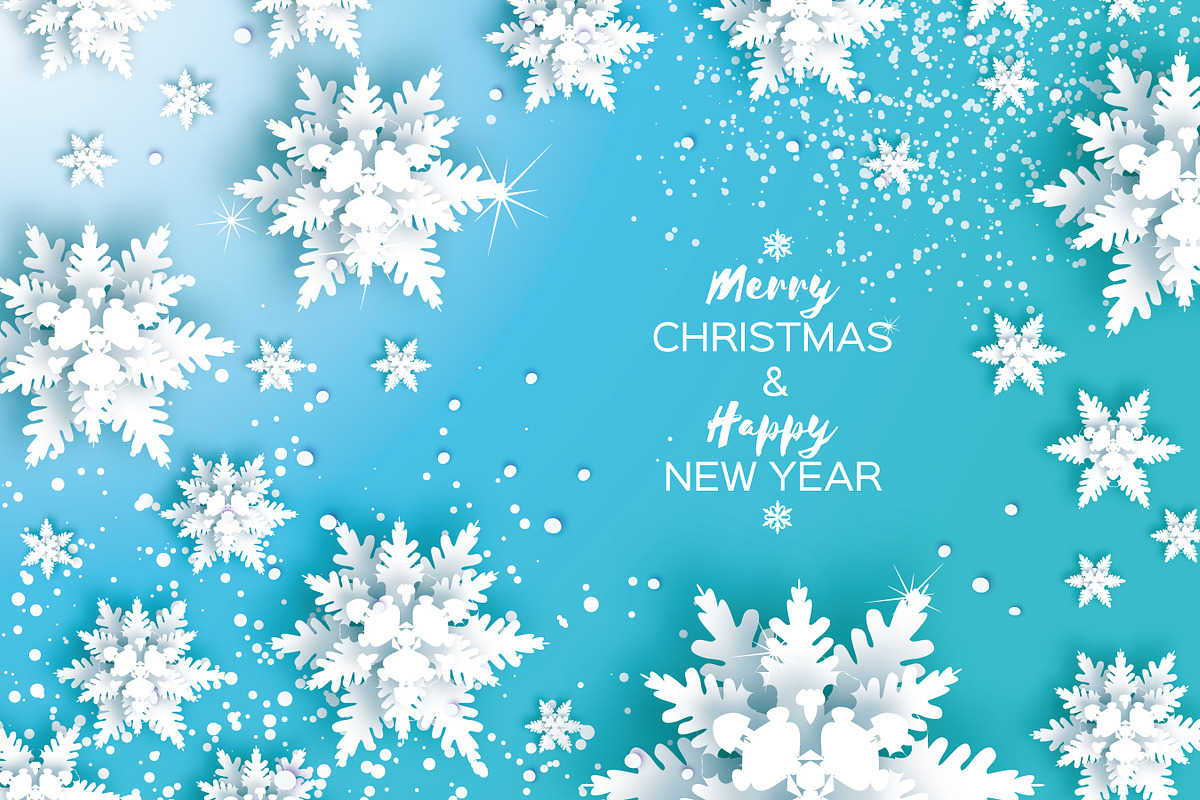 Merry Christmas Greetings card, a Decorative Illustration by Masherdraws