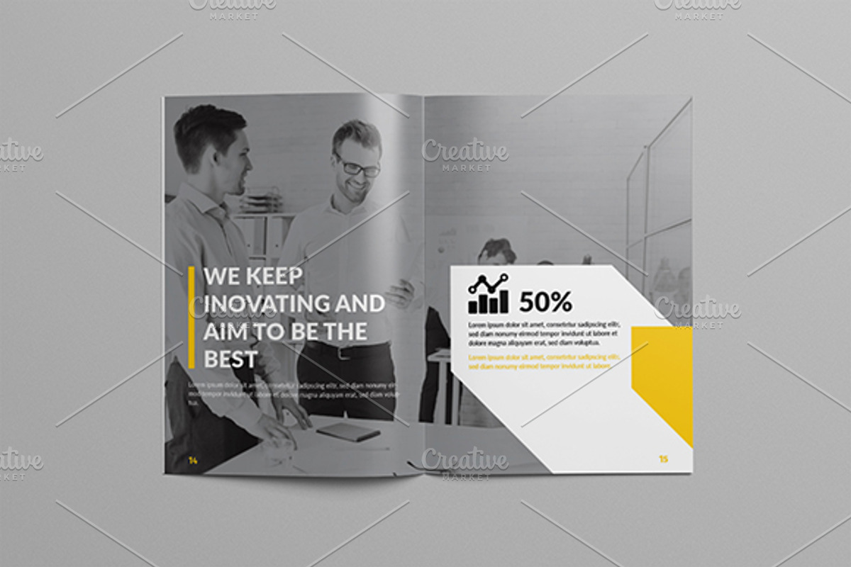 Project Annual Report, a Brochure Template by Birka Studio (Photo 8 of 19)