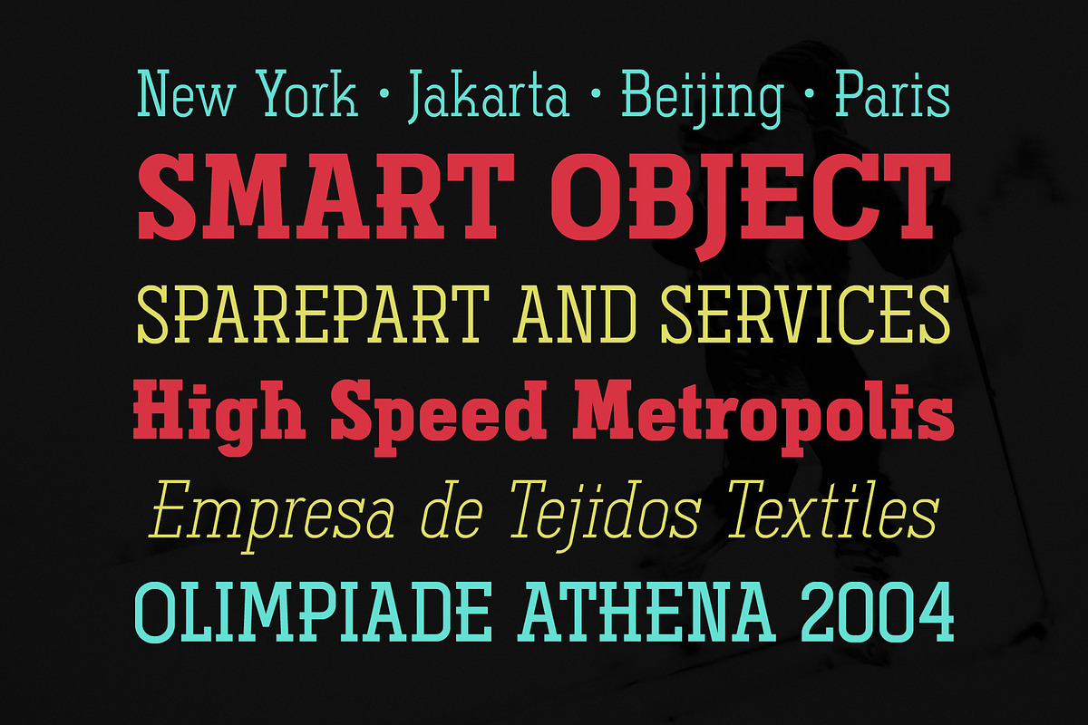 Ferguson Slab Font Family, a Slab Serif Font by Arterfak Project (Photo 2 of 10)
