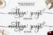 New Mudhisa Script, a Script Font by Barland Design (Thumbnail 4 of 9)