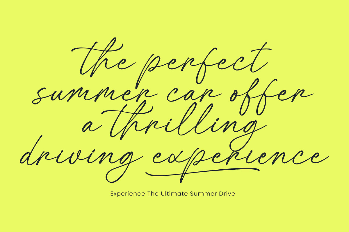Belphia Stylish Signature Font, a Script Font by Letterena Studios Script (Photo 8 of 10)