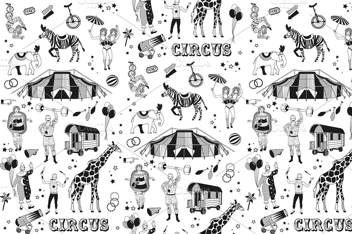Circus Collection, an Illustration by Moloko88 (Photo 4 of 5)