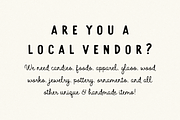 Holiday Market, a Script Font by Bruised Goods (Thumbnail 11 of 11)