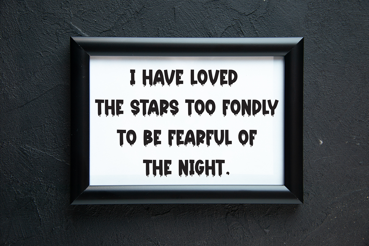 Dark Scary | Script Font, a Script Font by Scratchones (Photo 2 of 8)