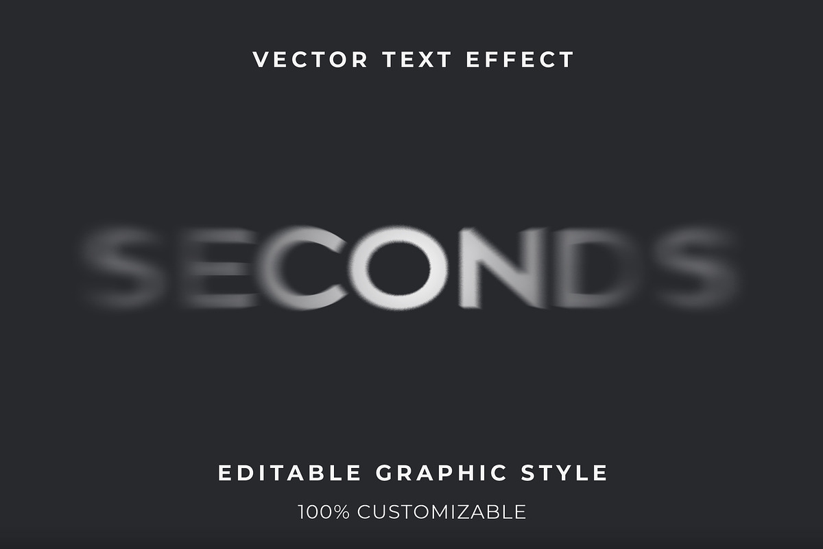 Blur Motion Text Effect