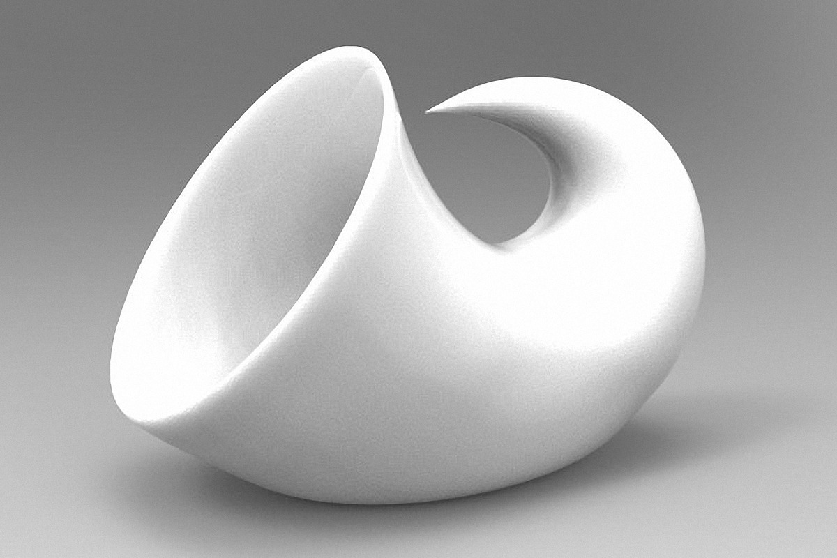 Horn Houseplant 3D Printing Planter, an Object 3D Model by Kseniya-Omega (Photo 2 of 6)
