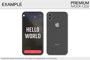 Apple IPhone X - Space Gray & Silver